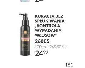 Kuracja bez spłukiwania „Kontrola wypadania włosów” Advance Techniques promocja w AVON