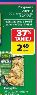 Przyprawa AIR-FRY kurczak Kentucky Kamis promocja w Carrefour