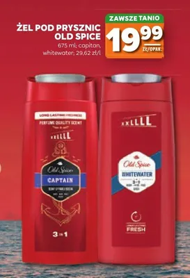 Żel pod prysznic Old Spice Whitewater promocja w Stokrotka