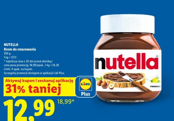 Krem do smarowania promocja w Lidl