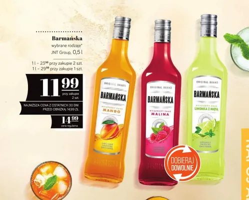 Wódka malina promocja w POLOmarket