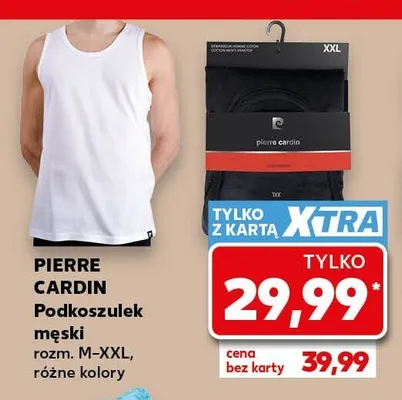 Podkoszulek męski Pierre Cardin promocja w Kaufland