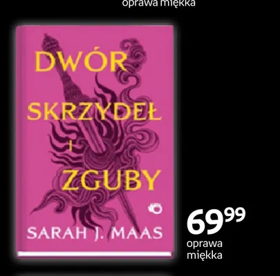 Książka Dwór Skrzydeł i Zguby oprawa miękka Sarah J. Maas promocja w Empik