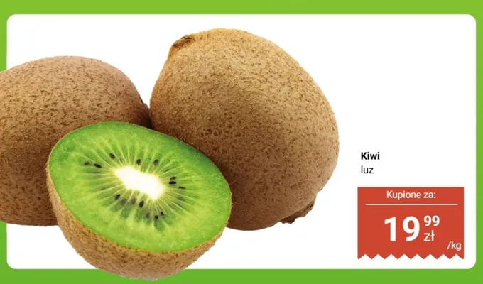 Kiwi luz promocja w Dino