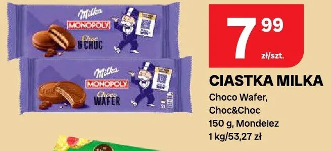 Ciastka Milka promocja w Chorten