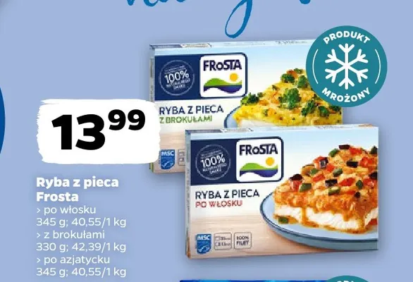 Ryba z pieca Frosta po azjatycku promocja w Netto