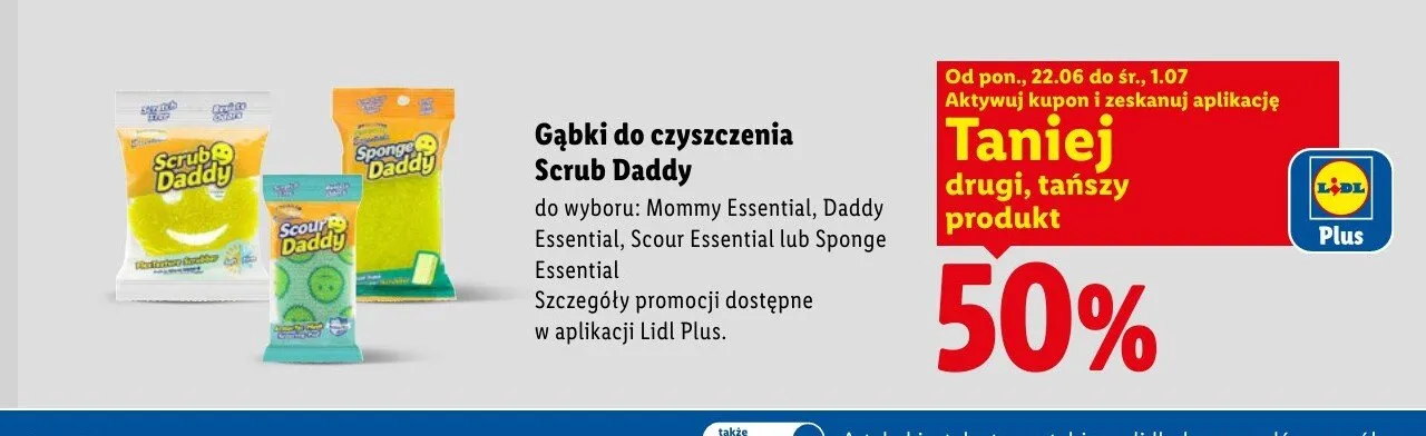 Gąbka do czyszczenia Scrub Daddy Sponge Essential promocja w Lidl