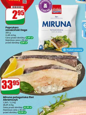 Miruna patagońska filet Abramczyk promocja w Dino
