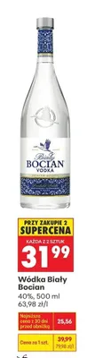 Wódka Biały Bocian promocja w Biedronka