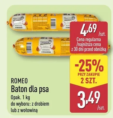Baton dla psa promocja w Aldi
