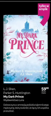 Książka My Dark Prince L.J. Shen, Parker S. Huntington oprawa miękka promocja w Empik