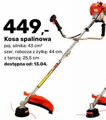 Kosa spalinowa promocja w Bricomarche