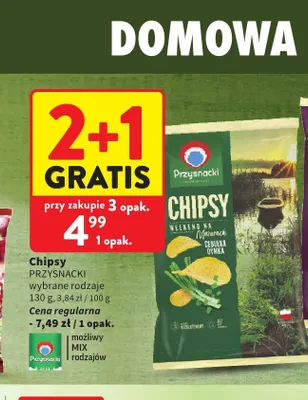 Chipsy Cebulka Dymka Przysnacki promocja w Intermarche