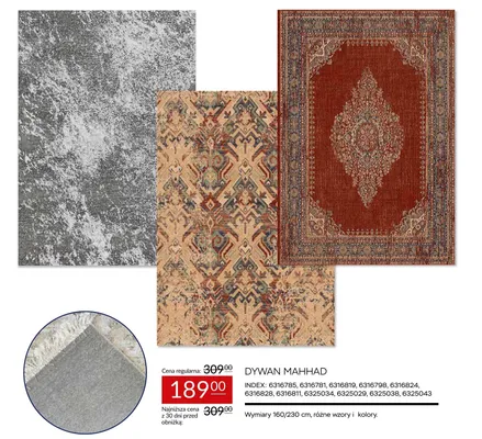 Dywan Mahhad promocja w Abra Meble
