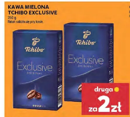 Kawa mielona Tchibo Exclusive promocja w Stokrotka