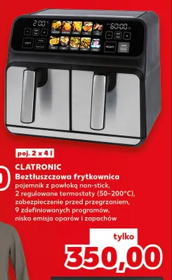Beztłuszczowa frytkownica Clatronic promocja w Kaufland