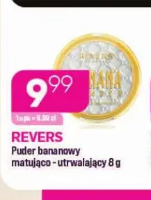 Puder bananowy matująco-utrwalający Revers promocja w Drogerie Koliber