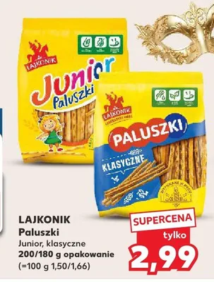 Paluszki klasyczne promocja w Kaufland