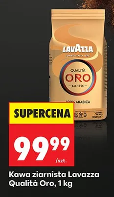 Kawa ziarnista Qualità Oro promocja w Biedronka