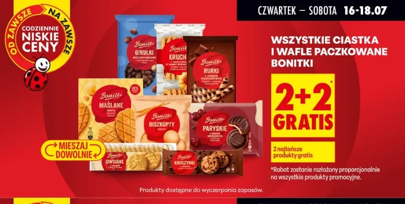Rurki Bonitki promocja w Biedronka