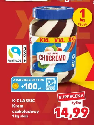 Krem czekoladowy Chocremo Duo Creme K-Classic promocja w Kaufland