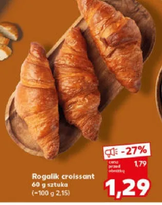 Rogalik croissant promocja w Kaufland