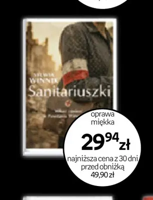 Książka Sanitariuszki Sylwia Winnik promocja w Empik