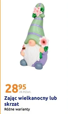 Zając wielkanocny lub skrzat różne warianty promocja w Action