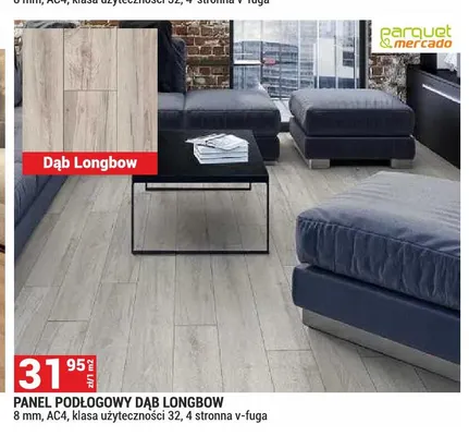 Panel podłogowy Dąb Longbow Parquet & Mercado promocja w Merkury Market