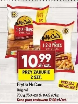 Frytki McCain Original promocja w Avita