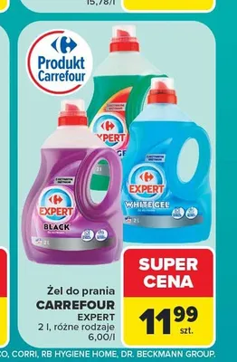 Żel do prania Carrefour Expert White Gel promocja w Carrefour
