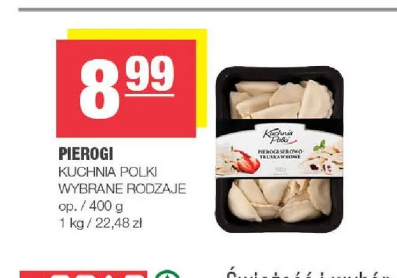 Pierogi Kuchnia Polki promocja w SPAR