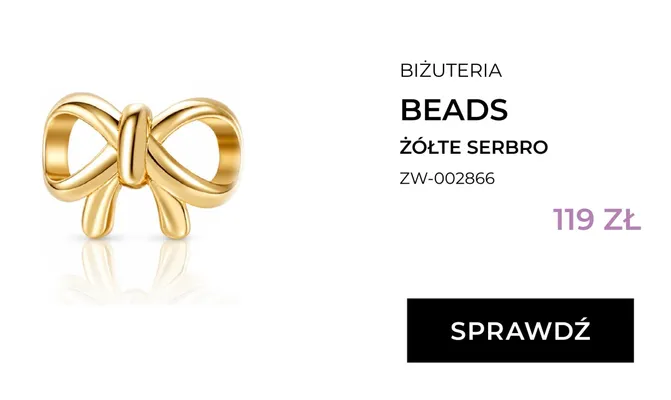 Biżuteria Beads Briju żółte srebro ZW-002866 promocja w Briju