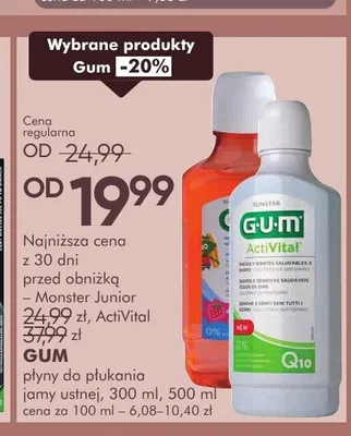 Produkty Gum promocja w Super-Pharm