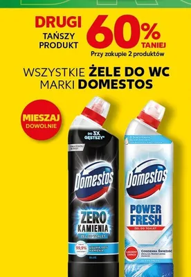 Żel do WC Domestos Zero Kamienia Blue promocja w Kaufland