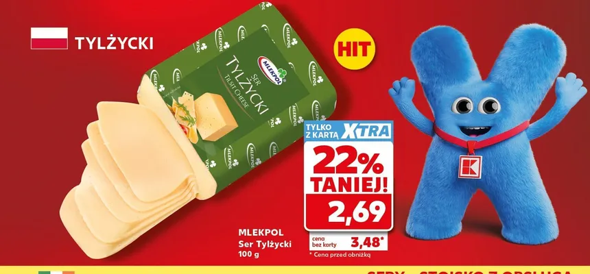 Ser Tylżycki Mlekpol promocja w Kaufland