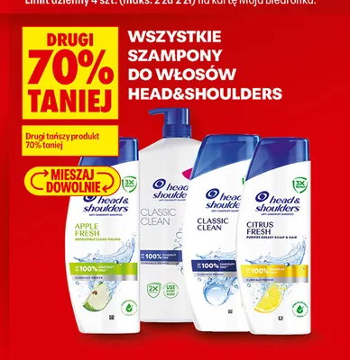 Szampon do włosów Head & Shoulders Citrus Fresh promocja w Biedronka