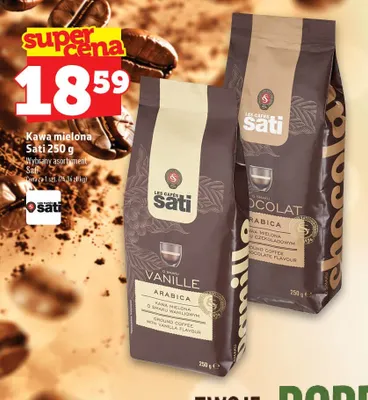 Kawa mielona Sati Chocolat promocja w TOPAZ