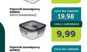 Pojemnik żaroodporny Ravi Nordic kwadratowy promocja w TOPAZ