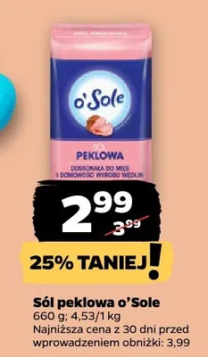 Sól peklowa promocja w Netto