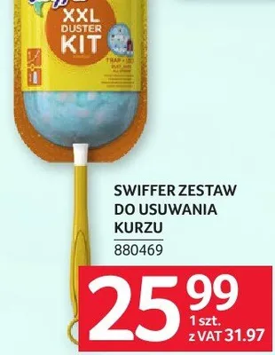 Zestaw do usuwania kurzu Swiffer XXL Duster Kit promocja w Selgros