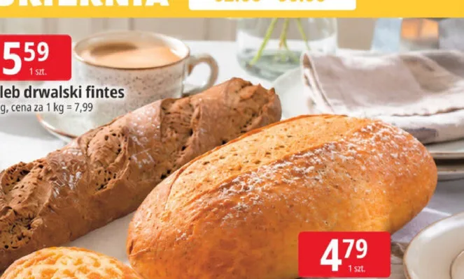 Chleb drwalski fintes promocja w Leclerc