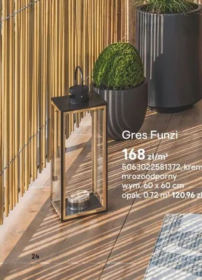 Gres Funzi  promocja w Castorama