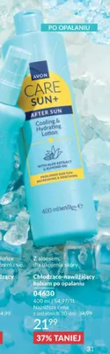 Chłodząco-nawilżający balsam po opalaniu Avon Care Sun+ promocja w AVON