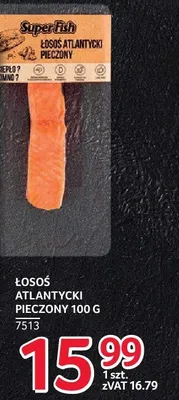 Łosoś atlantycki pieczony 100 g promocja w Selgros
