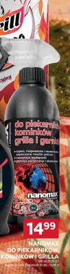 Preparat do piekarników kominków i grilla Nanomax promocja w Stokrotka