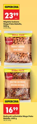 Migdały łuskane Mega Pack promocja w Biedronka