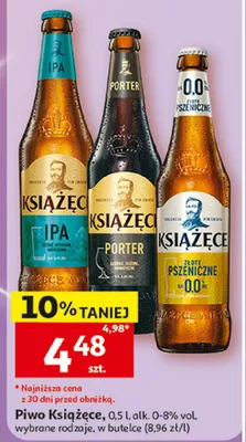 Piwo Książęce Porter promocja w Auchan