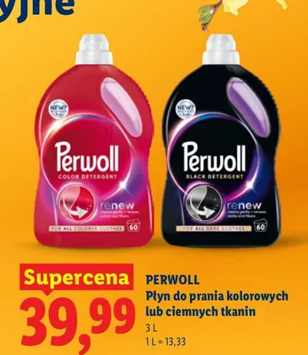 Płyn do prania ciemnych tkanin promocja w Lidl