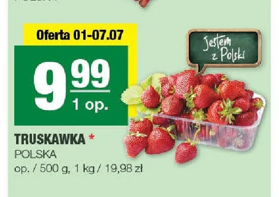 Truskawka promocja w SPAR